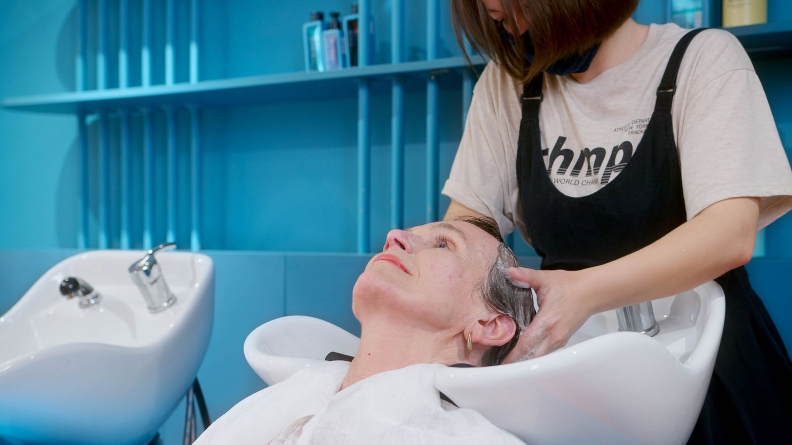 Wash, Steam & Deep Treatment